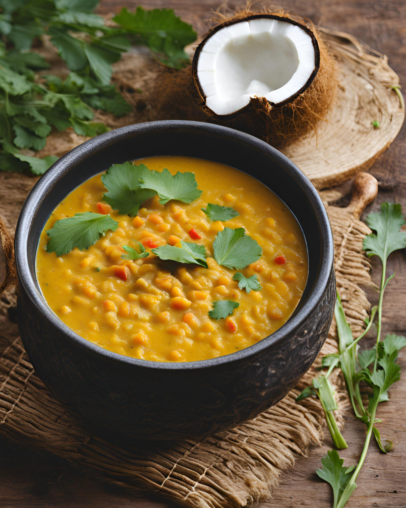 Curry-Dal Suppe