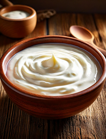 Joghurt in einer Schüssel