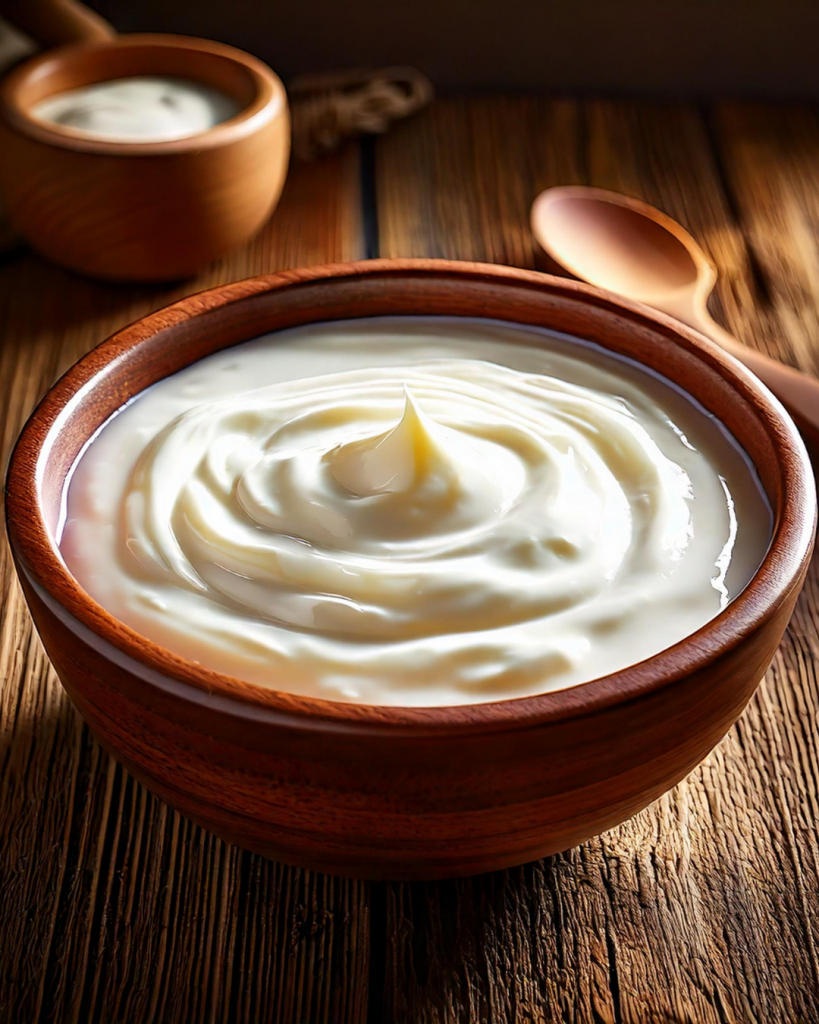 Joghurt in einer Schüssel